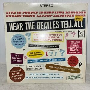 The Beatles Hear The Beatles Tell All Vee Jay Records Vinyl LP Original Sealed